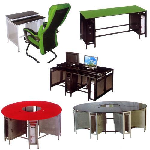 深圳市龍富達家私制造廠 網吧桌高清圖片與專業辦公用品解析